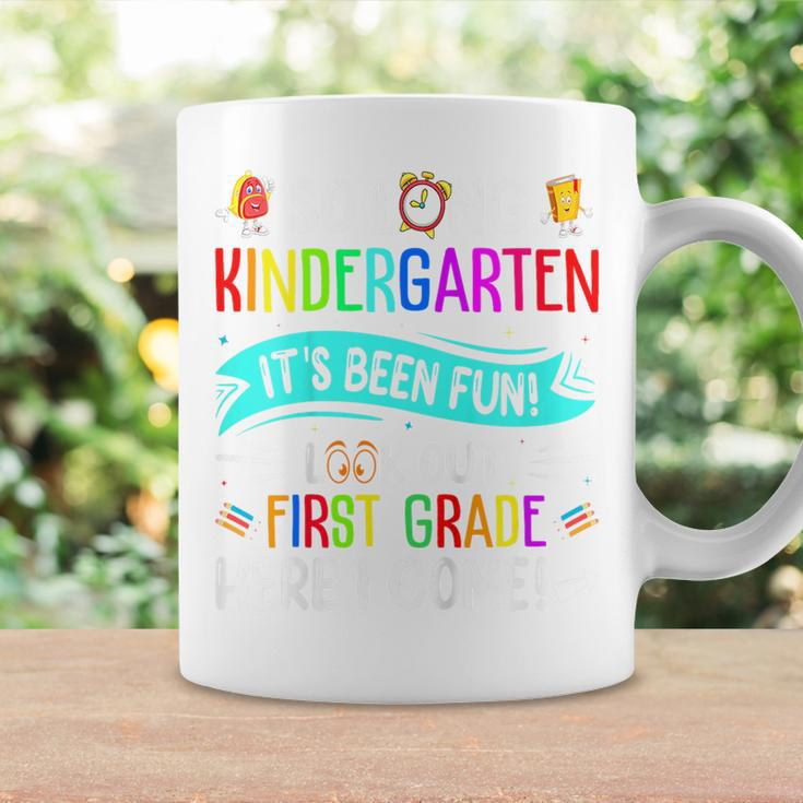 Kids Last Day So Long Kindergarten Look Out 1St Grade Here I Come Coffee Mug Gifts ideas