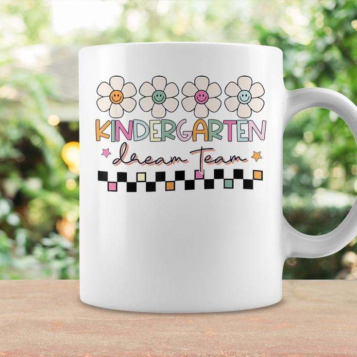 Kindergarten Dream Team Retro Back To School Teacher Student Coffee Mug Gifts ideas