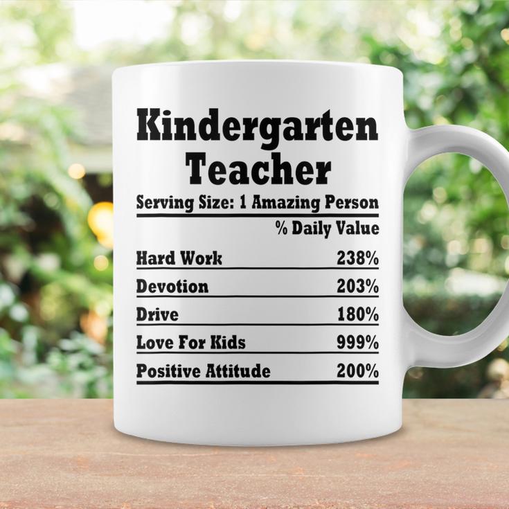 Teacher Nutritional Facts Label Coffee Mug - 11 Oz Funny Classroom Gift, Staff Appreciation Present - View #10