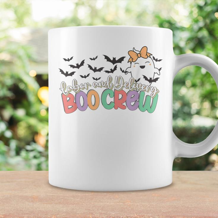 Labor And Delivery Boo Crew Halloween Spooky Nurse Coffee Mug Gifts ideas