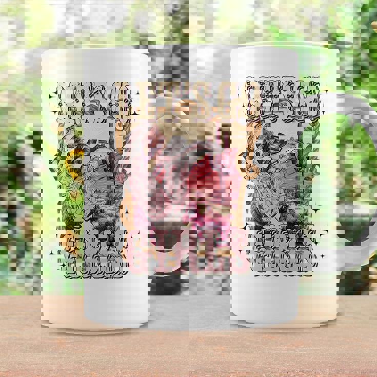 Lets Go Girl Cowboy Pink Boot Retro Western Country Coffee Mug Gifts ideas