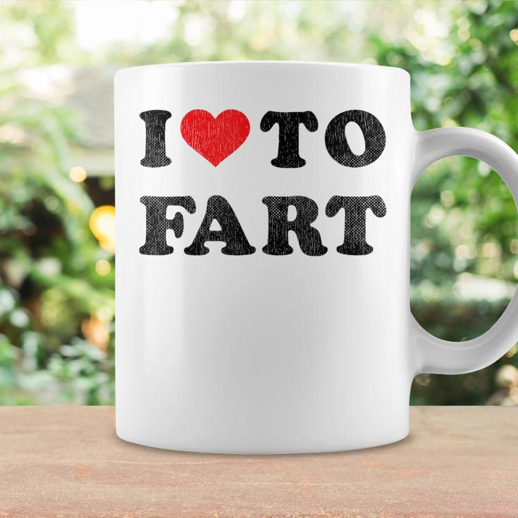 I Love To Fart I Heart To Fart Joke Farting Gag Coffee Mug Gifts ideas