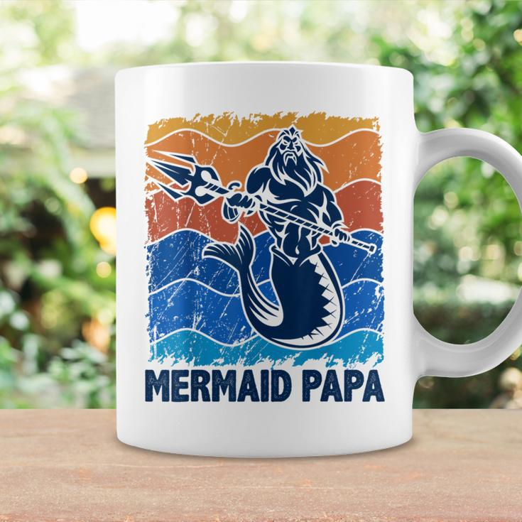 Mermaid Papa Merman Dad Of The Birthday Girls Coffee Mug Gifts ideas