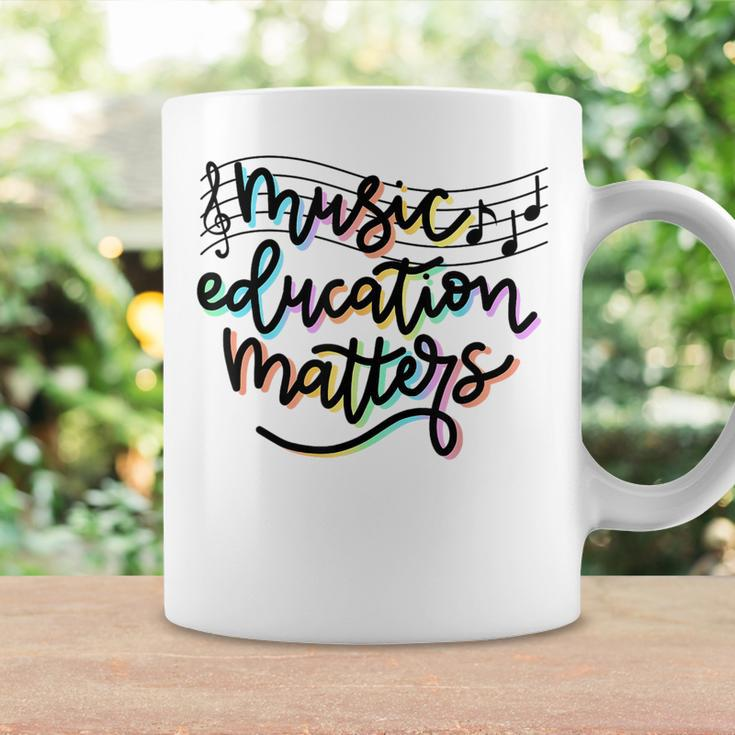 Music Education Matters Music Teacher Appreciation Women Coffee Mug Gifts ideas