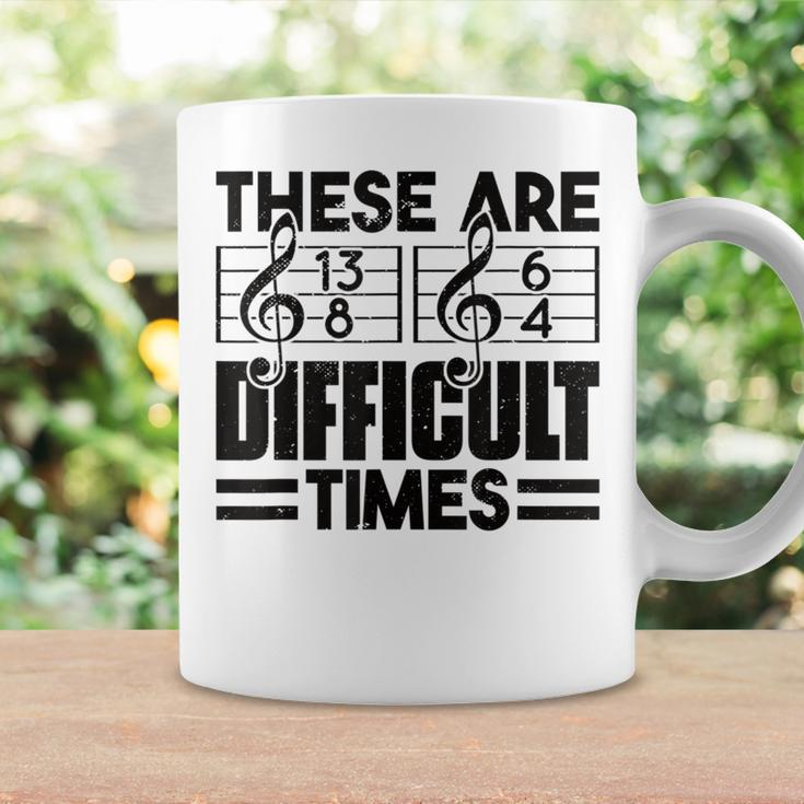 Musician These Are Difficult Times Music Coffee Mug Gifts ideas