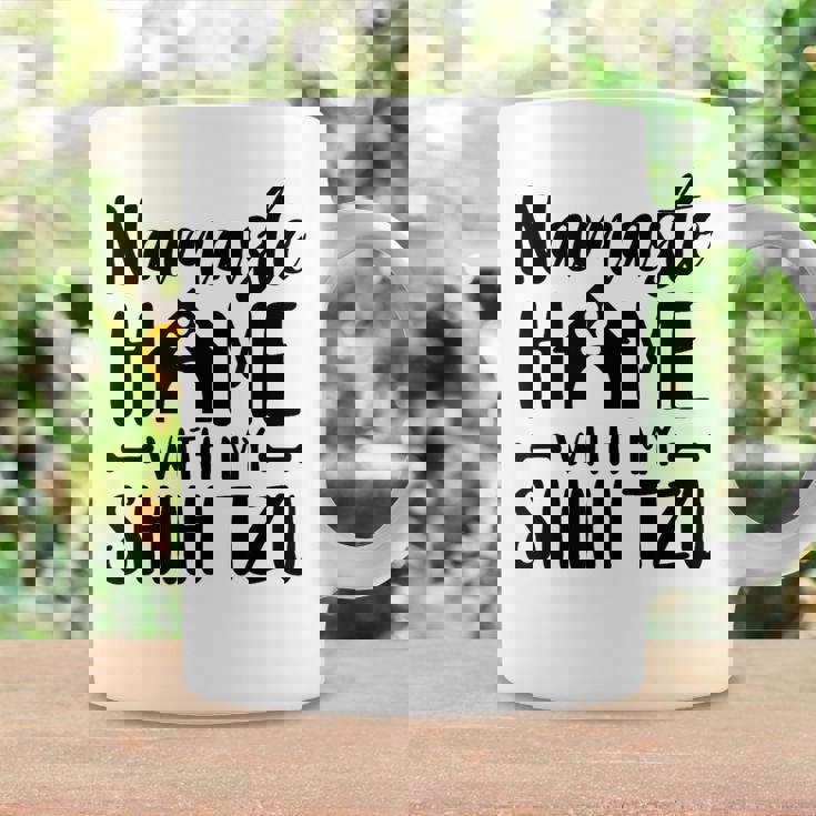 Namaste Home With Shih Tzu Shih Tzu Lover Coffee Mug Gifts ideas