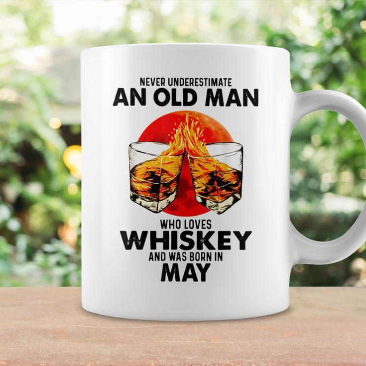 Never Underestimate An Old Man Who Loves Whiskey May Coffee Mug Gifts ideas