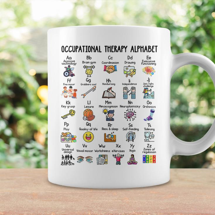 Occupational Therapy Alphabet Ota Funny Teacher Lover Abcs Coffee Mug Gifts ideas