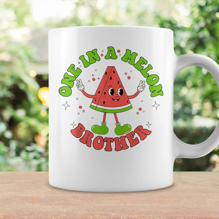 One In A Melon Brother Cool Summer Watermelon Family Matchin Coffee Mug Gifts ideas
