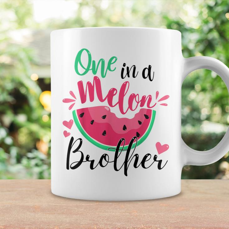 One In A Melon Brother Summer Birthday Party Matching Coffee Mug Gifts ideas