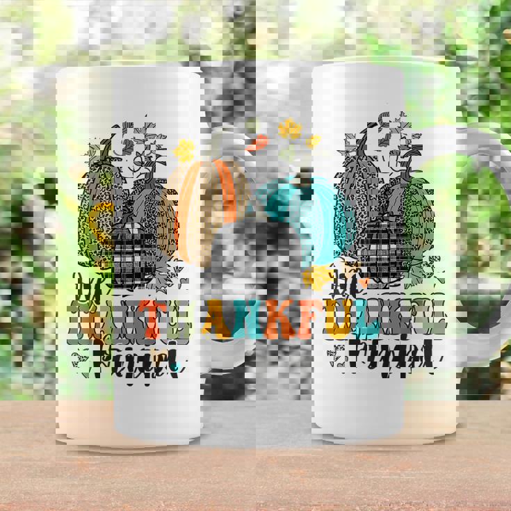One Thankful Principal School Pumpkins Thanksgiving Fall Thanksgiving Coffee Mug Gifts ideas