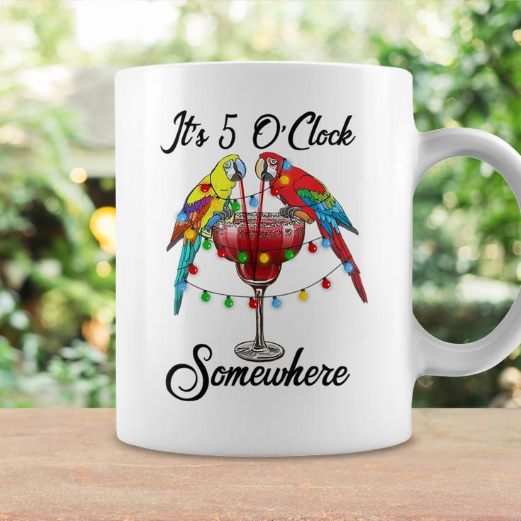 Parrots Drinking Margarita It's 5 O'clock Somewhere Coffee Mug Gifts ideas