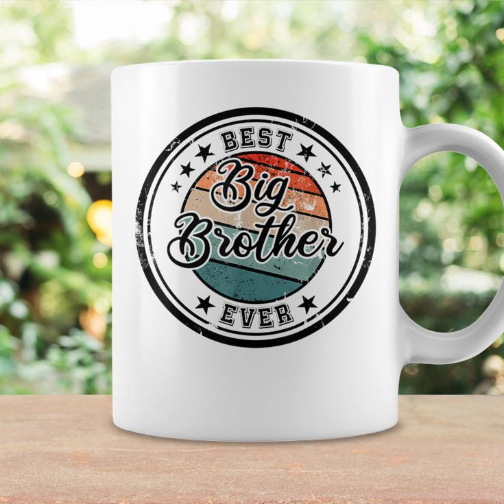 Retro Best Big Brother Ever Big Brother Coffee Mug Gifts ideas