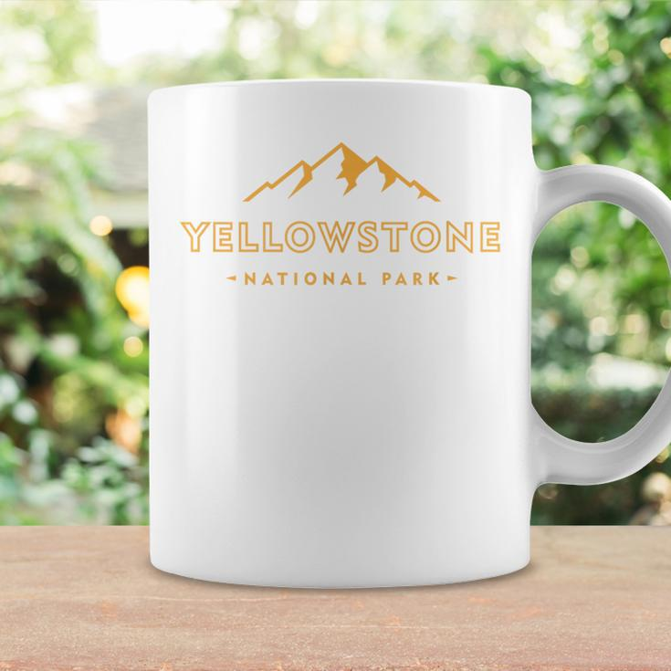 Retro Mountain Yellowstone National Park Hiking Souvenir Coffee Mug Gifts ideas