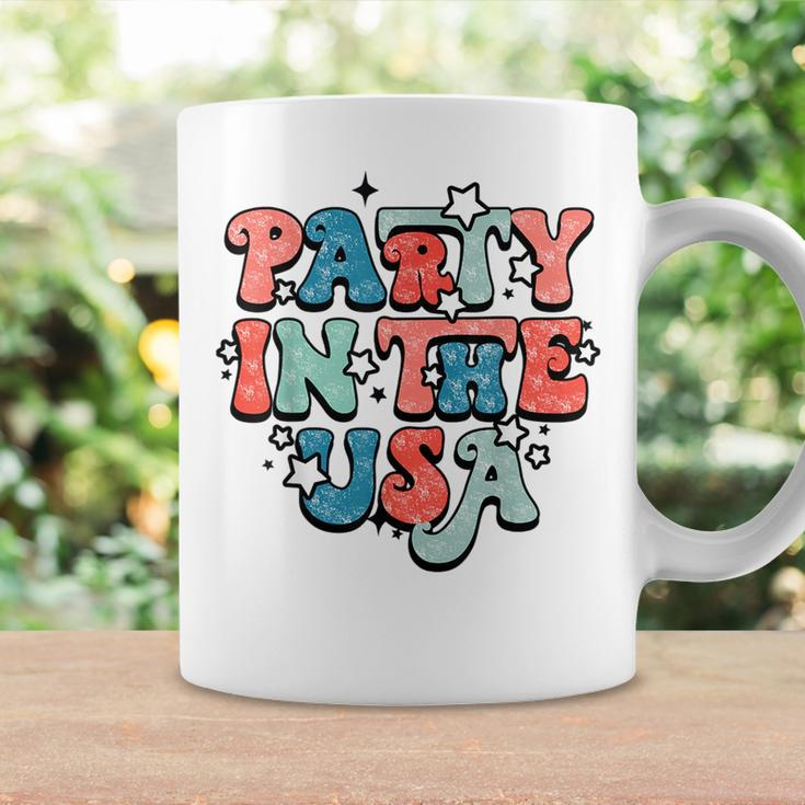 Retro Party In The Usa 4Th Of July America Fourth Of July Usa Funny Gifts Coffee Mug Gifts ideas