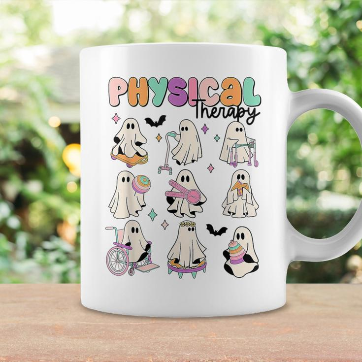 Retro Physical Therapy Halloween Ghosts Spooky Pt Coffee Mug Gifts ideas