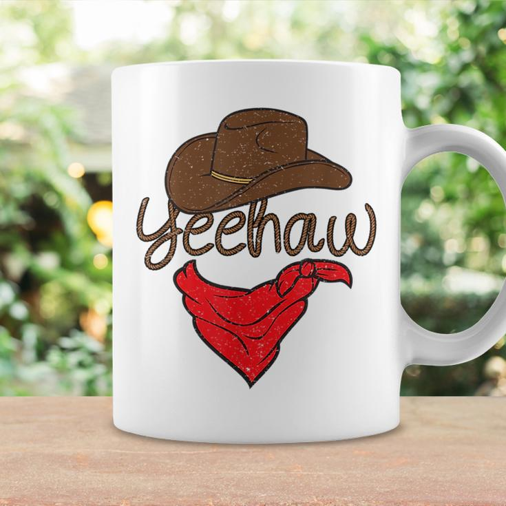 Retro Yee Haw Howdy Rodeo Western Country Southern Cowgirl Rodeo Funny Gifts Coffee Mug Gifts ideas