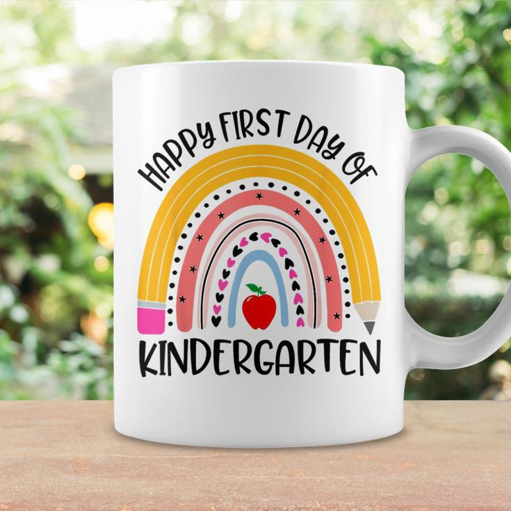 Back To School Rainbow Happy First Day Of Kindergarten Coffee Mug Gifts ideas