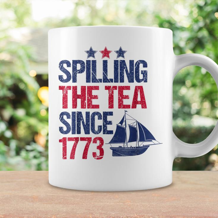 Spilling The Tea Since 1773 Patriotic Tea Party July 4Th Coffee Mug Gifts ideas