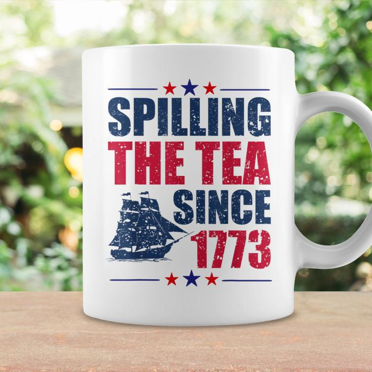 Spilling The Tea Since 1773 History Teacher 4Th July Coffee Mug Gifts ideas