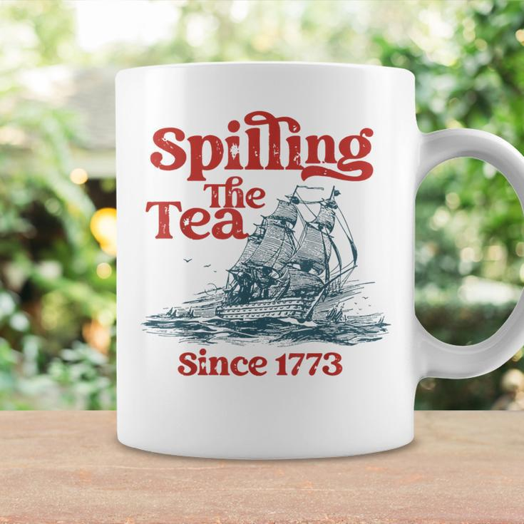 Spilling The Tea Since 1773 4Th Of July Coffee Mug Gifts ideas