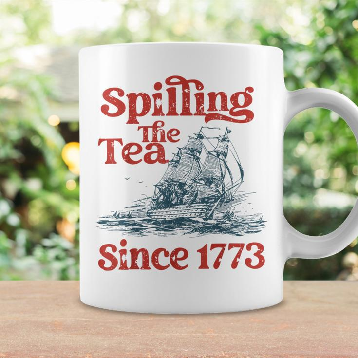 Spilling The Tea Since 1773 Patriotic History Teacher Coffee Mug Gifts ideas