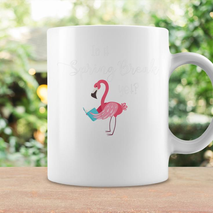 Teacher Spring Break With Reading Flamingo Coffee Mug Gifts ideas
