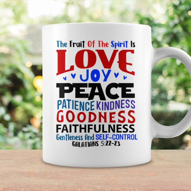 The Fruit Of The Spirit ChristianBible Verse Coffee Mug Gifts ideas