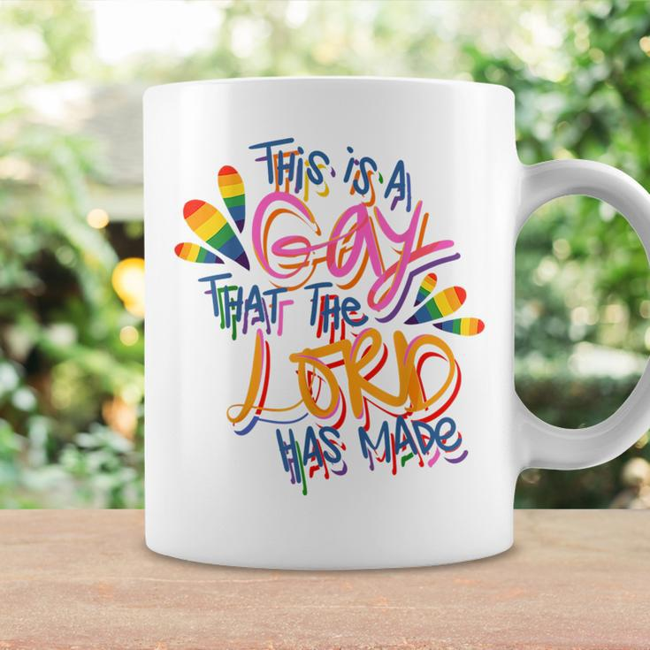This Is A Gay That The Lord Has Made Pride Lgbt Coffee Mug Gifts ideas