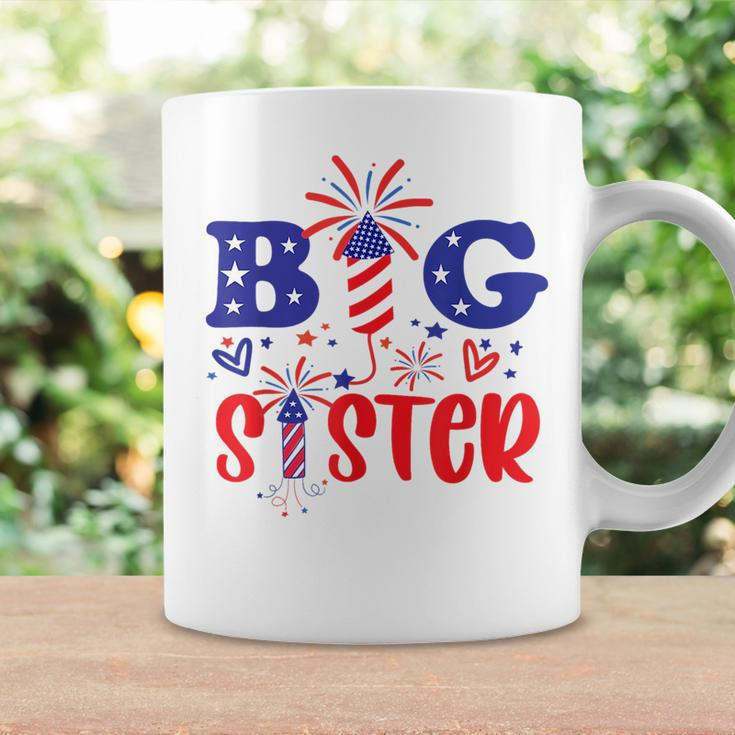 This Little Is Going To Be Big Sister 4Th July Big Sister Gifts For Sister Funny Gifts Coffee Mug Gifts ideas