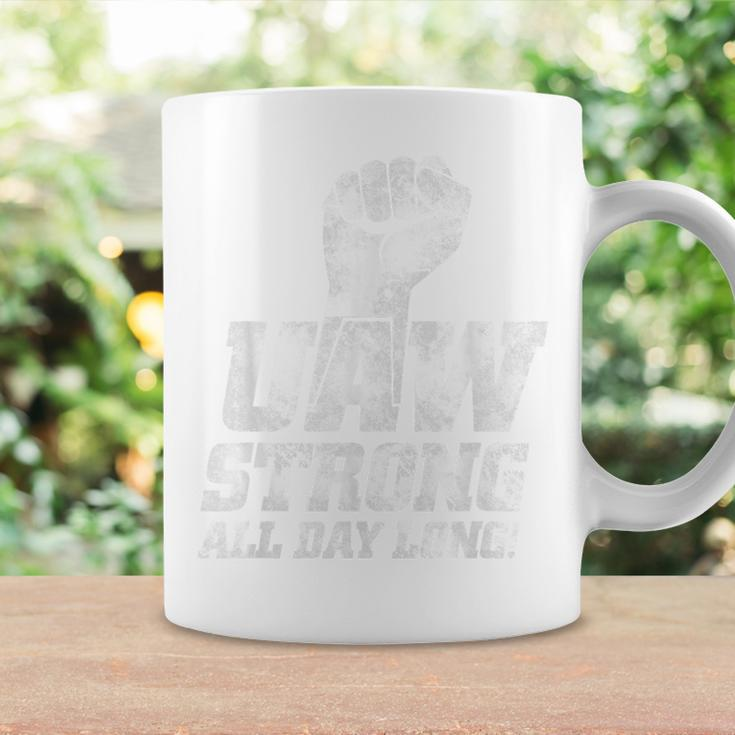 Uaw Strike Red United Auto Workers Union Uaw Strong Coffee Mug Gifts ideas