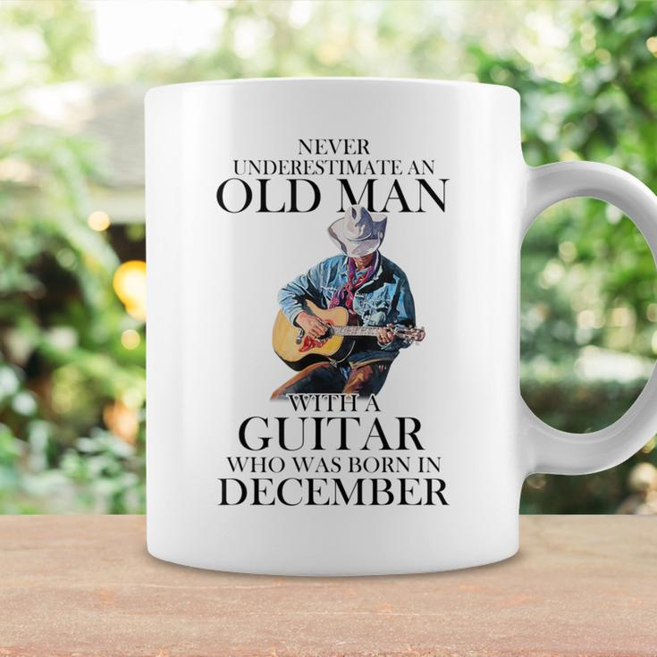 Never Underestimate A December Man With A Guitar Coffee Mug Gifts ideas