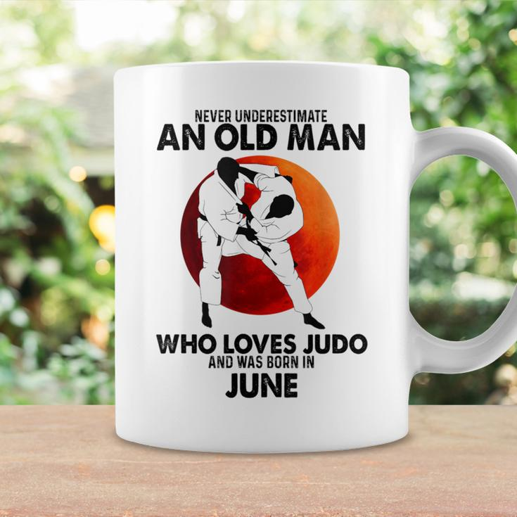 Never Underestimate An Old June Man Who Loves Judo Coffee Mug Gifts ideas