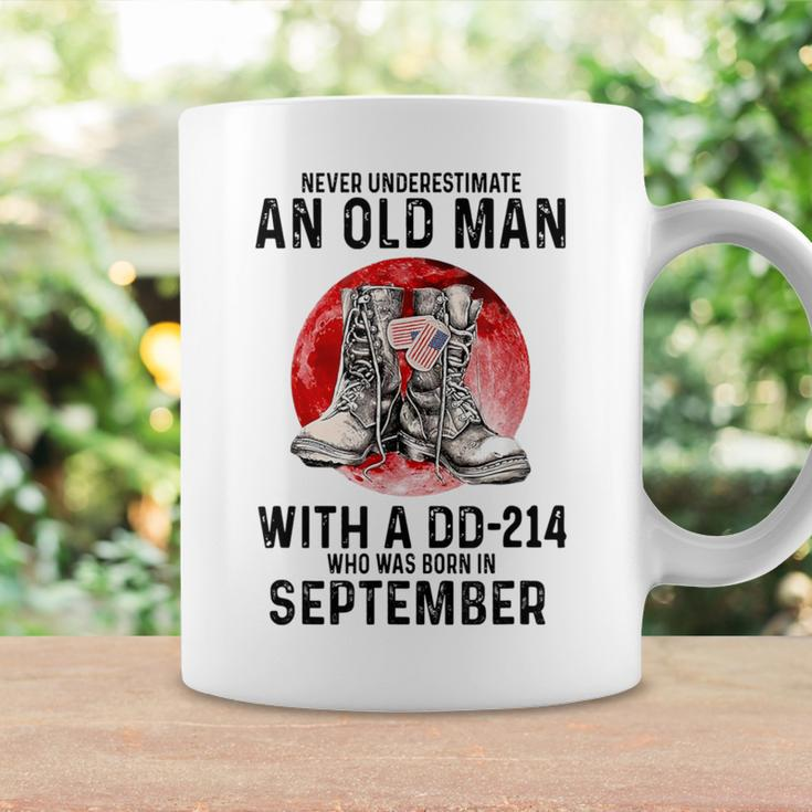 Never Underestimate An Old September Man With A Dd 214 Coffee Mug Gifts ideas