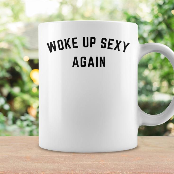 Vintage Woke Up Sexy Again Humorous Saying Coffee Mug Gifts ideas