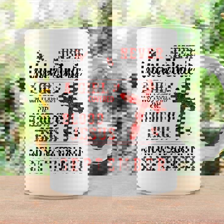 W3lp Never Underestimate Christian Girl September Birthday Gift For Womens Coffee Mug Gifts ideas