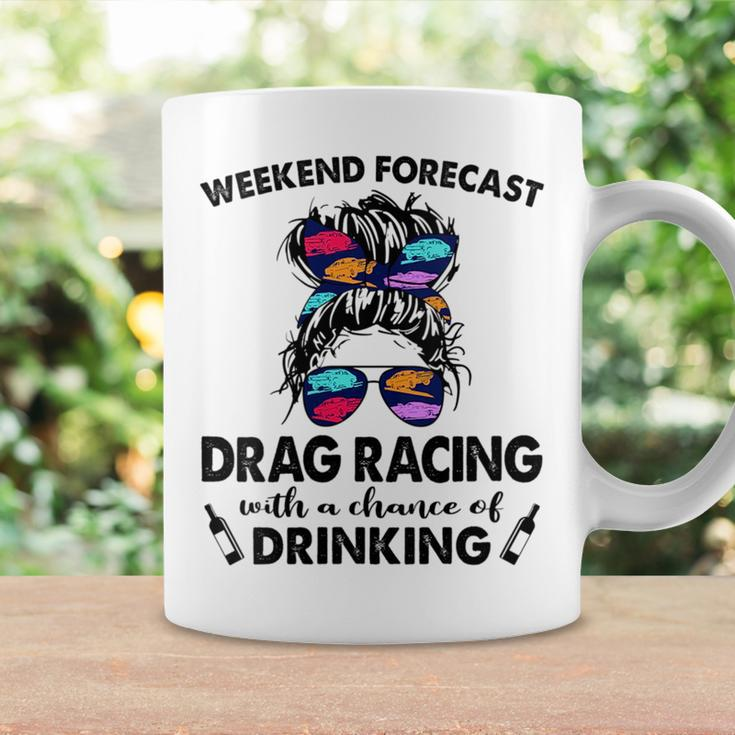 Weekend Forecast Drag Racing With A Chance Of Drinking Gift For Womens Coffee Mug Gifts ideas