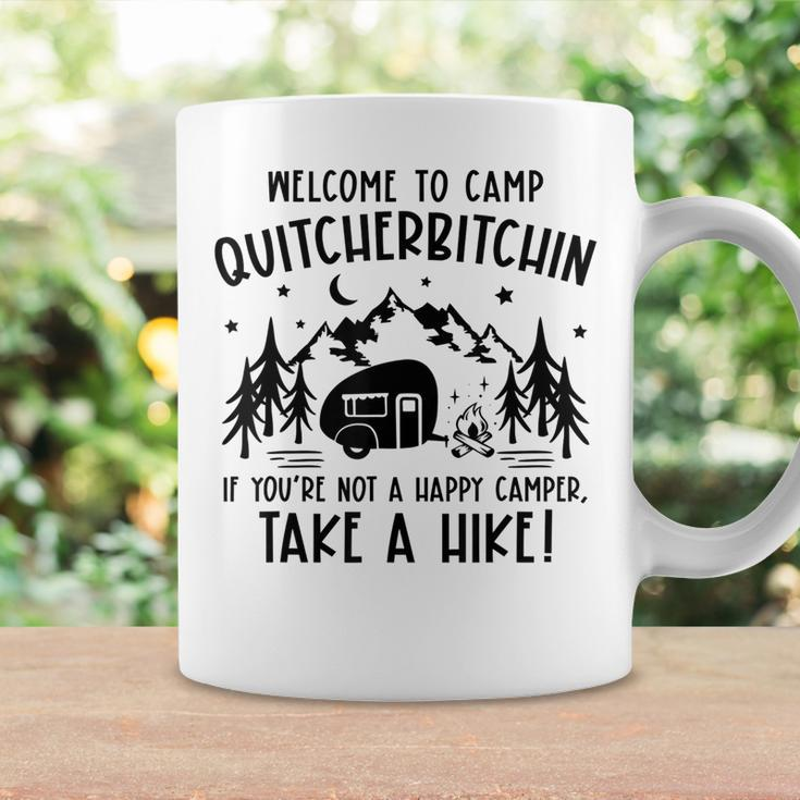Welcome To Camp Quitcherbitchin Summer Camp Camping Life Coffee Mug Gifts ideas