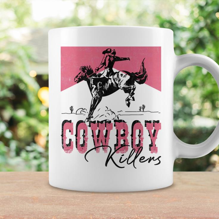 Western Cowgirl Punchy Rodeo Cowboy Killers Cowboy Riding Rodeo Funny Gifts Coffee Mug Gifts ideas