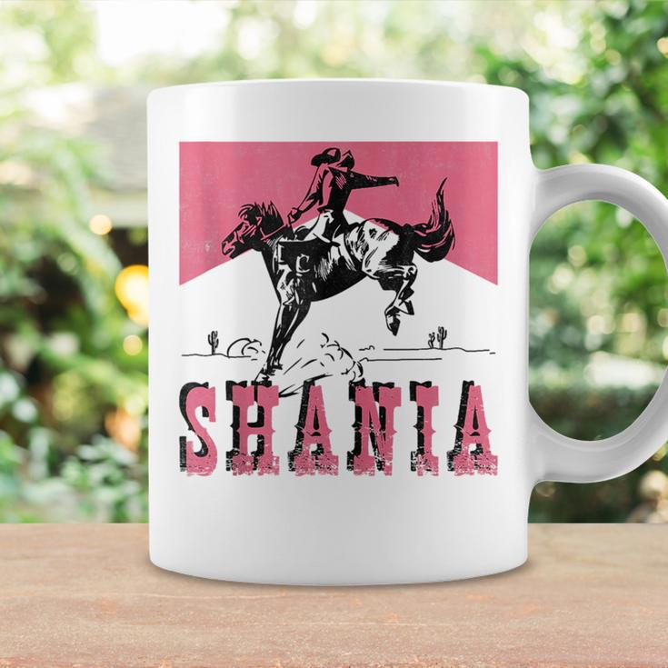 Western Shania First Name Punchy Cowboy Cowgirl Rodeo Style Rodeo Funny Gifts Coffee Mug Gifts ideas