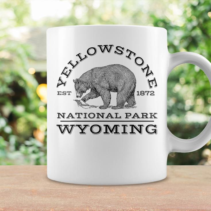 Yellowstone National Park Bear Wyoming Hike Outdoors Coffee Mug Gifts ideas