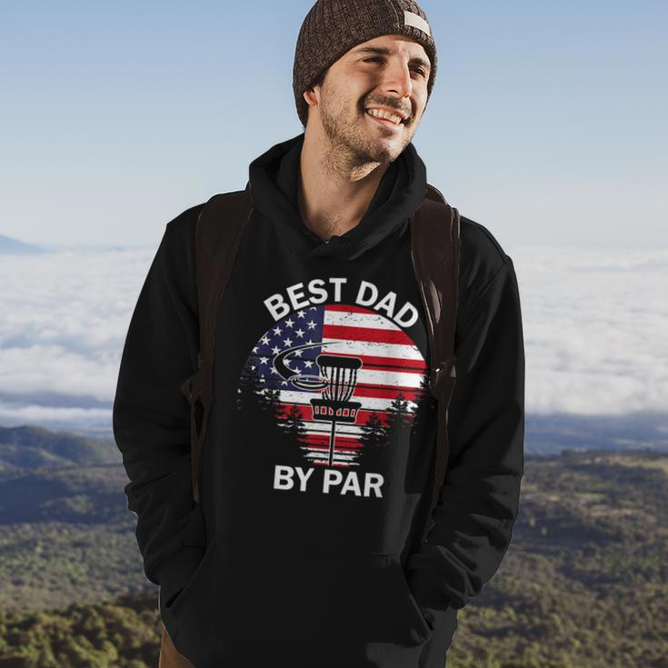 4Th Of July Best Dad By Par Disc Golf Men Fathers Day Hoodie Lifestyle