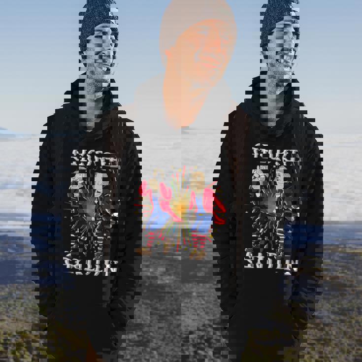 4Th Of July George Washington Griddy George Griddin Hoodie Lifestyle