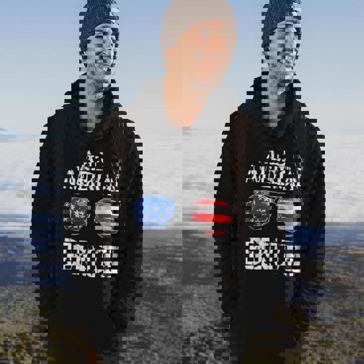 All American Bruh 4Th Of July Boys Patriotic Usa Ns Kids Patriotic Funny Gifts Hoodie Lifestyle