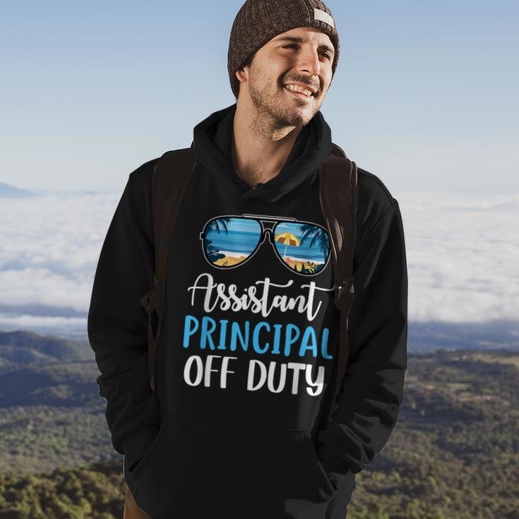 Assistant Principal Off Duty Beach Summer Last Day Of School Hoodie Lifestyle