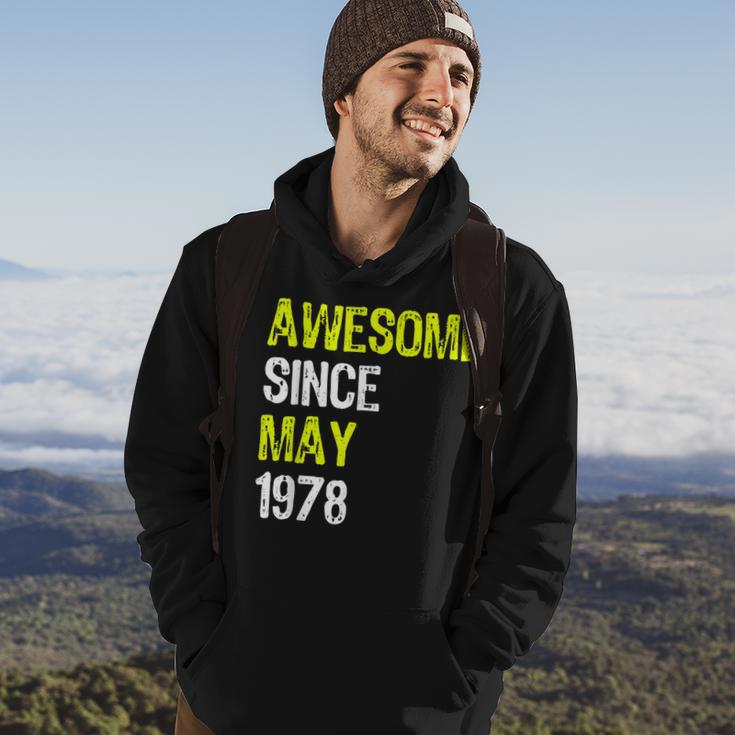 Awesome Since May 1978 40Th Birthday 40 Years Old Hoodie Lifestyle