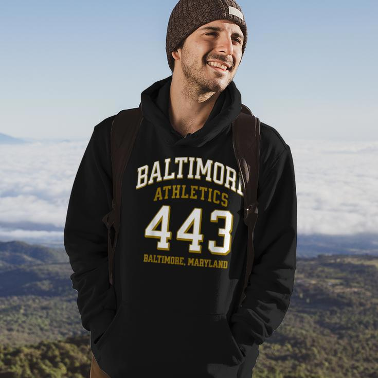 Baltimore Athletics 443 Baltimore Md For 443 Area Code Hoodie Lifestyle