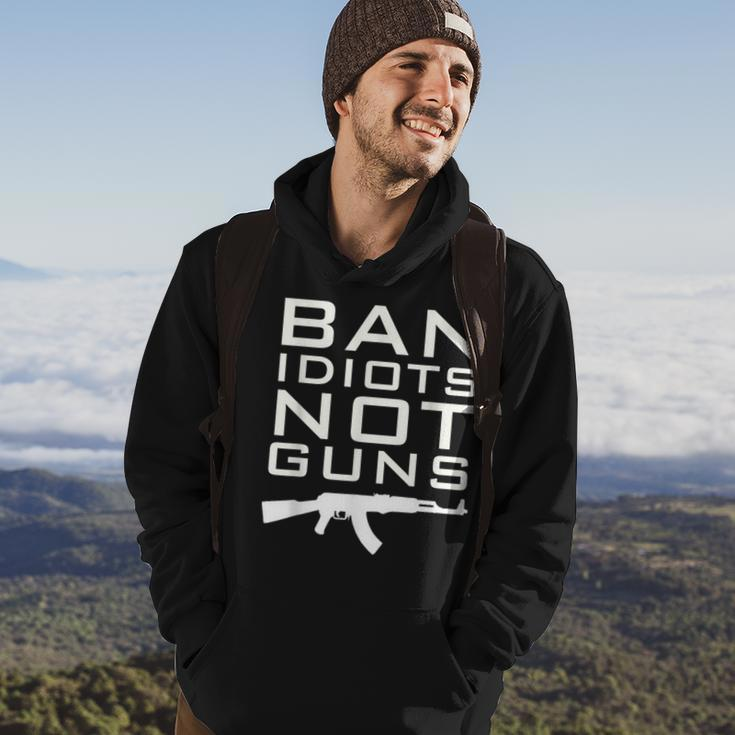 Ban Idiots Not Guns2Nd Amendment Rights Hoodie Lifestyle