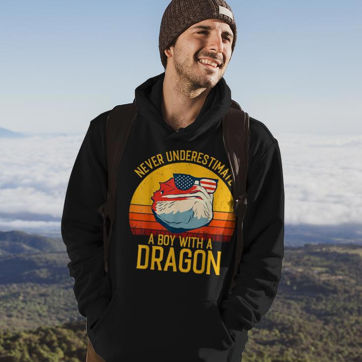 Bearded Dragon Never Underestimate A Boy With A Dragon Gifts For Bearded Dragon Lovers Funny Gifts Hoodie Lifestyle