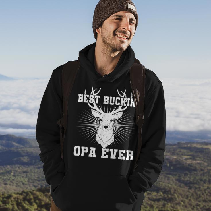 Best Buckin Opa Ever Hunting Hunter Fathers Day Gift Hoodie Lifestyle